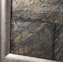 15594 - Layered Alloy I by Studio M a handmade Original 3D Textured Framed Artwork