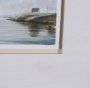 15603 - East Coast View I by Mercana Studio a Hand Embellished Framed Art Print Matted under Glass