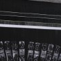 10433 - Antique Typewriter Bars by Ethan Harper Hand Embellished Textured Framed Photo Art Print Matted unde