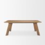71056-AB - Welborn 84" Light Brown Wood Rectangular Dining Table