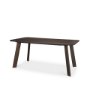 71057-AB - Welborn 72" Dark Brown Wood Rectangular Dining Table