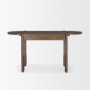 70855 - Sohan Dark Brown Elm Wood Oblong Desk