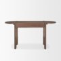 70855 - Sohan Dark Brown Elm Wood Oblong Desk