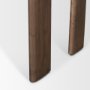 70855 - Sohan Dark Brown Elm Wood Oblong Desk