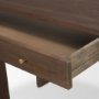 70855 - Sohan Dark Brown Elm Wood Oblong Desk