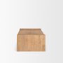 71059 - Wesson Light Brown Wood Rectangular Coffee Table