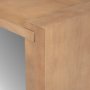 71059 - Wesson Light Brown Wood Rectangular Coffee Table