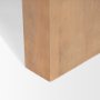 71059 - Wesson Light Brown Wood Rectangular Coffee Table