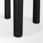 70883-AB - Soma Textured Black Mango Wood Round Dining Table