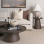 70167 - Marvin Taupe Ceramic Table Lamp 