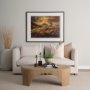 15570 - Peak Pursuit by Bobbie Goodrich a Hand Embellished Framed Photo Art Print Matted under Glass