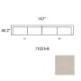71025-B - Warner Oatmeal 2 Piece Long Sofa Set