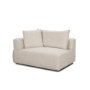 71025-C - Warner Oatmeal 3 Piece Sofa Set W/Corner Piece