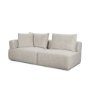 71030-B - Warner Gray 2 Piece Long Sofa Set