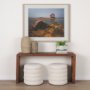 15580 - Fogo Island by Chad Mackay a Hand Embellished Framed Photo Art Print Matted under Glass