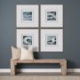 15610 - Stormy Coast IV by Mercana Studio a Hand Embellished Framed Art Print Matted under Glass