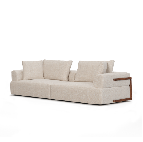 71025-A - Warner Oatmeal 2 Piece Sofa Set
