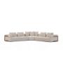 71025-F - Warner Oatmeal 3 Piece Sofa Set w/Corner Piece