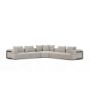 71030-F - Warner Gray 3 Piece Sofa Set w/Corner Piece