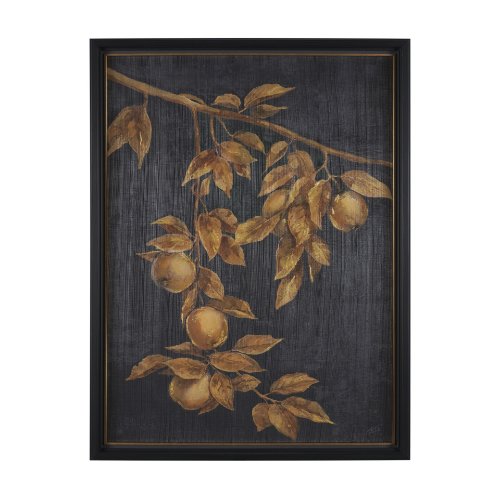15656 - Gilded Bounty I by Mercana Studio a Hand Embellished Framed Art Print Matted under Glass