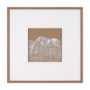 15667 - Duo I Horses by Mercana Studio a Framed Art Print Matted under Glass