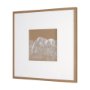 15667 - Duo I Horses by Mercana Studio a Framed Art Print Matted under Glass