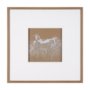 15668 - Duo II Horses by Mercana Studio a Framed Art Print Matted under Glass