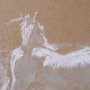 15668 - Duo II Horses by Mercana Studio a Framed Art Print Matted under Glass