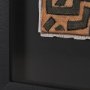 15689 - Mud Cloth Tapestry I by Mercana Studio a Hand Embellished Framed Art Print Matted under Glass