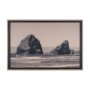 15693 - Rocky Shores by Nathan Larson a Hand Embellished Framed Photo Art Print Matted under Glass