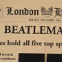 15697 - Beatlemania! by The Vintage Collection a Hand Embellished Framed Art Print Matted under Glass