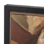 102654-FS - Mud Cloth Head Scarf II by Mercana Studio a Hand Embellished Textured Framed Canvas