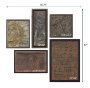 15691 - Ing (Set of 5) by Mercana Studio a Hand Embellished Framed Art Print