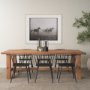70885 - Stetson 94.5" Rectangular Natural Brown Wood Dining Table