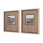 15634 - Marshland Shadows (Set of 2) by Mercana Studio a Hand Embellished Framed Art Print Matted under Glas