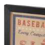 15635 - Play Ball by The Vintage Collection a Hand Embellished Framed Art Print