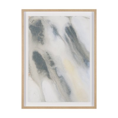 15684 - Retreating Tide I by Ira Havuka  a Hand Embellished Framed Art Print Matted under Glass