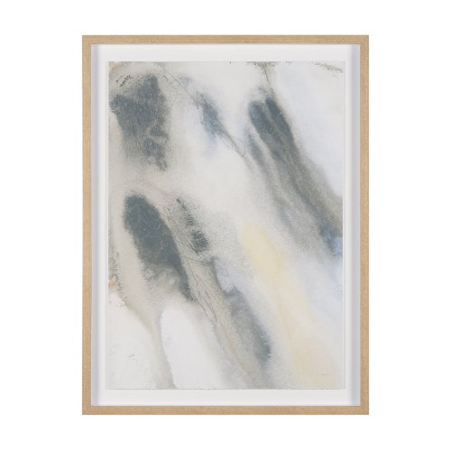 15684 - Retreating Tide I by Ira Havuka  a Hand Embellished Framed Art Print Matted under Glass
