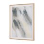 15684 - Retreating Tide I by Ira Havuka  a Hand Embellished Framed Art Print Matted under Glass