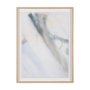 15685 - Retreating Tide II by Ira Havuka  a Hand Embellished Framed Art Print Matted under Glass