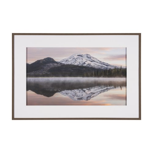 15686 - Misty Morn by Gary Blatter a Framed Photo Art Print Matted under Glass