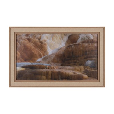 15695 - Liquid Travertine by Gary Blatter a Hand Embellished Framed Photo Art Print