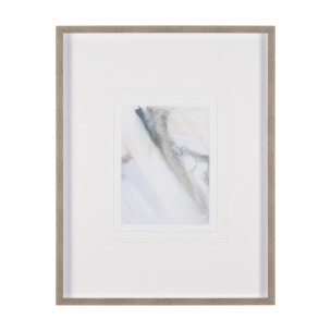 Retreating Tide II by Ira Havuka  a Hand Embellished Framed Art Print Matted under Glass