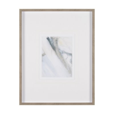 15704 - Retreating Tide II by Ira Havuka  a Hand Embellished Framed Art Print Matted under Glass