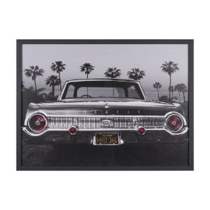 Ford Galaxy 500XL by Larry Butterworth a Hand Embellished Framed Photo Art Print