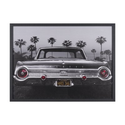 15707 - Ford Galaxy 500XL by Larry Butterworth a Hand Embellished Framed Photo Art Print
