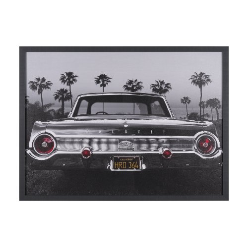 15707 - Ford Galaxy 500XL by Larry Butterworth a Hand Embellished Framed Photo Art Print