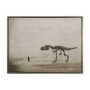 15715 - The Walk by Jeffrey Hummel a Hand Embellished Framed Art Print