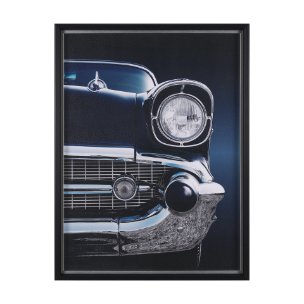 American Classic Car Bel Air 1957 by Beate Gube a Hand Embellished Framed Photo Art Print