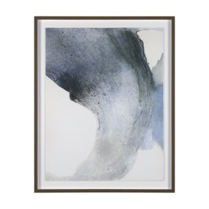 Continuous Journey II by Ira Havuka a Hand Embellished Framed Art Print Matted under Glass